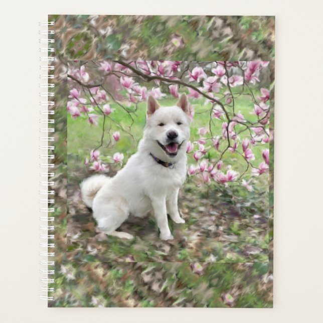Lg Planner White Akita (Devant)