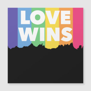 LGBT+fierté. L'amour gagne. Queer.