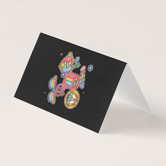 LGBT+pride. L'amour, c'est l'amour, l'égalité, le  (Front)