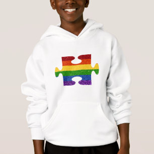 LGBT Puzzle Pride Parties scintillant drapeau