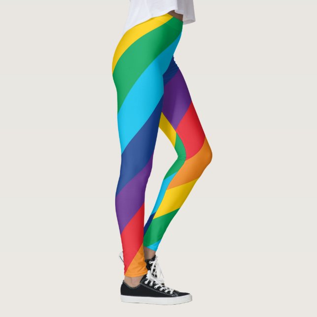 LGBTQ Pride Rainbow pattern Legging (Droite)
