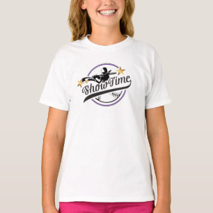 L'habillement américain des filles 3/4 T-shirt de