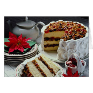 L'hachis de fruits secs blanc, gâteau de couche