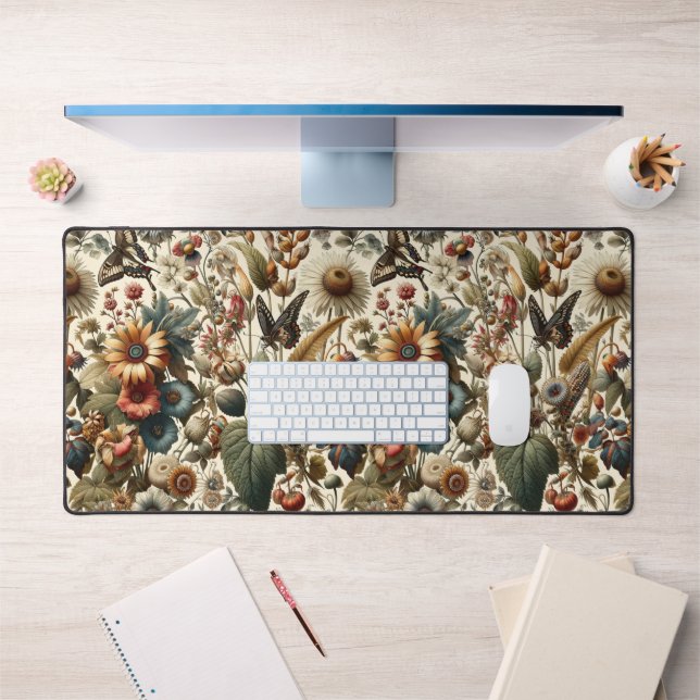 L'harmonie de la nature : Motif sans couture botan (Bureau 1)