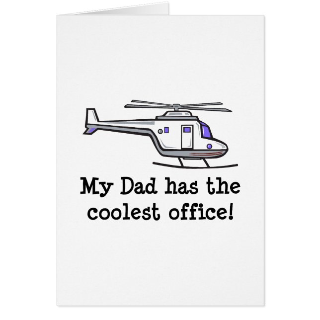 L'hélicoptère frais de mon papa (Devant)