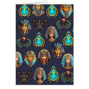 L'héritage du pharaon : motifs antiques égyptiens 