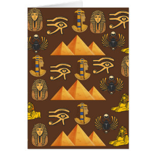 L'héritage du pharaon : motifs antiques égyptiens 