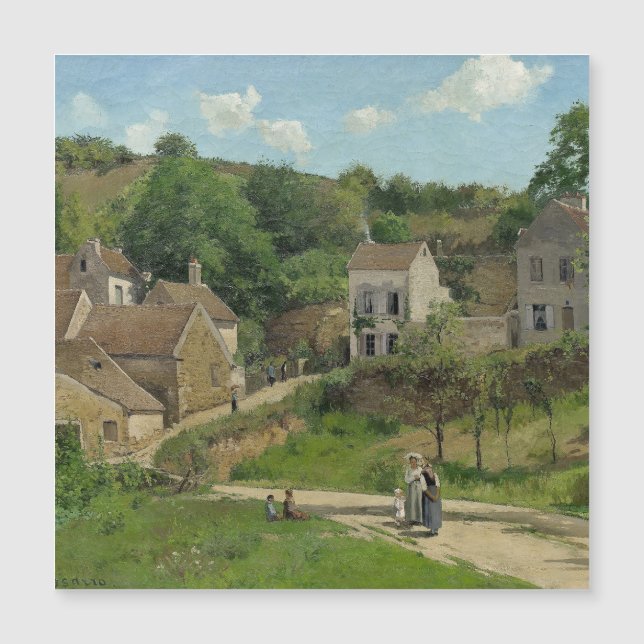 L'Hermitage à Pontoise Camille Pissarro (Devant)