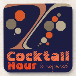 L'heure de cocktail est les dessous de verre