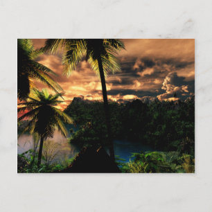 L'Hiver Dans La Carte Postale Tropics