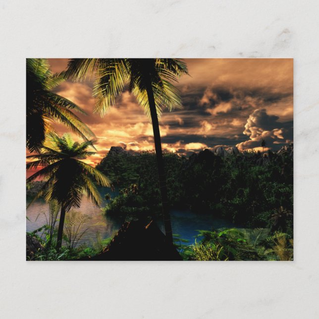 L'Hiver Dans La Carte Postale Tropics (Devant)