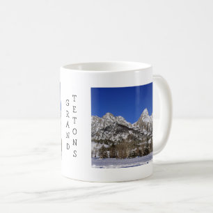 L'hiver dans la Mug de café des Grands Tétons