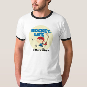 L'hockey a lieu là plus de T-shirts et de cadeaux