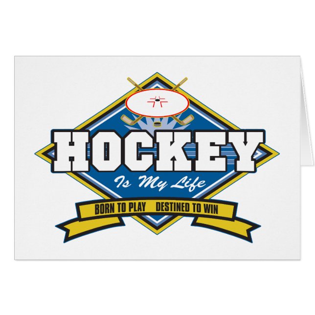 L'hockey est ma vie (Devant horizontal)