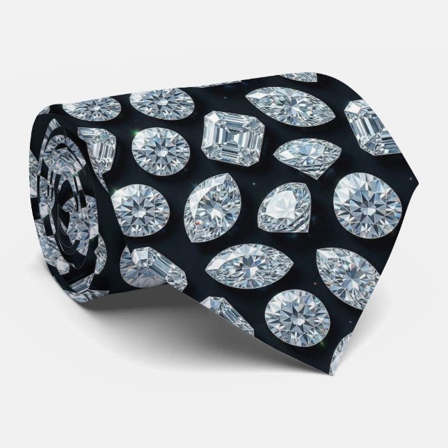 L'Homme de Luxe | Cravate noire de cérémonie avec  (Roulé)