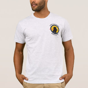 L'homme des cavernes fait le T-shirt intelligent