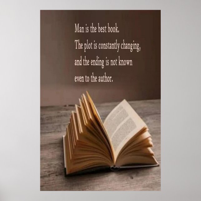 L'homme est la meilleure affiche (Devant)