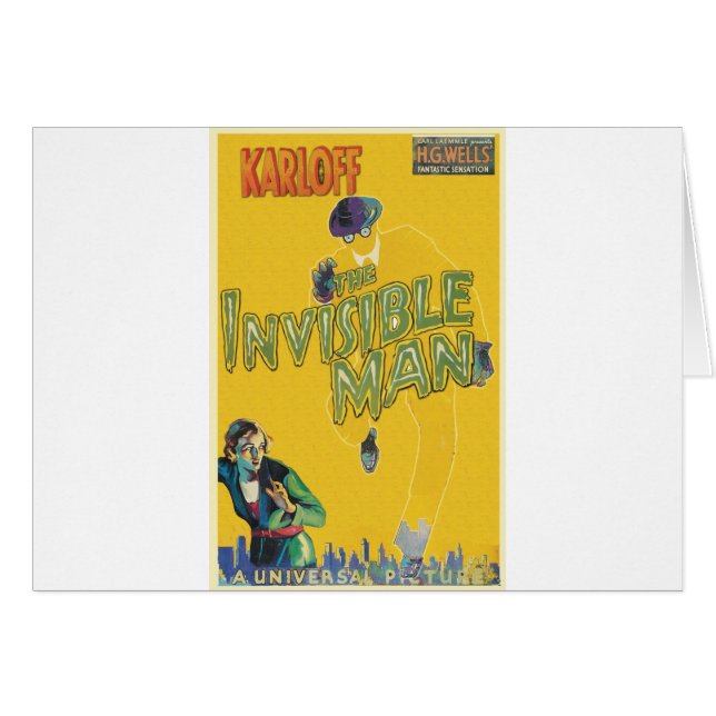 L'HOMME INVISIBLE par Philip J. Riley (Devant horizontal)