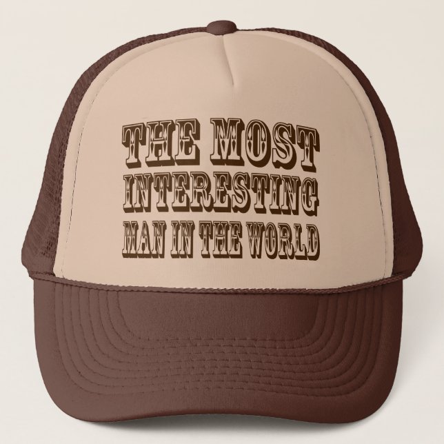 L'homme le plus intéressant dans le casquette du (Devant)