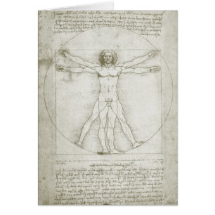 L'homme vitruvien de Léonard de Vinci