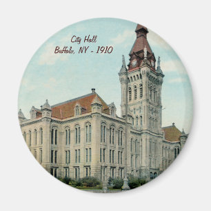 L'hôtel de ville d'origine dans Buffalo Magnet