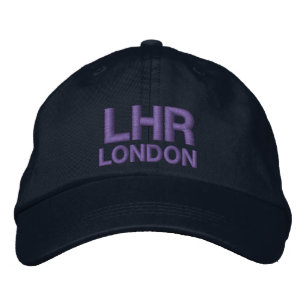 LHR London Heathrow Casquette brodé
