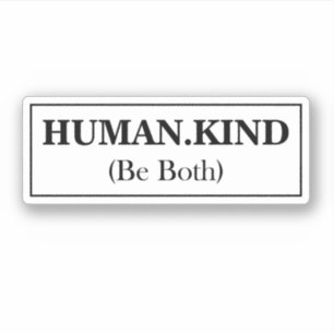 L'humanité soit à la fois Sticker