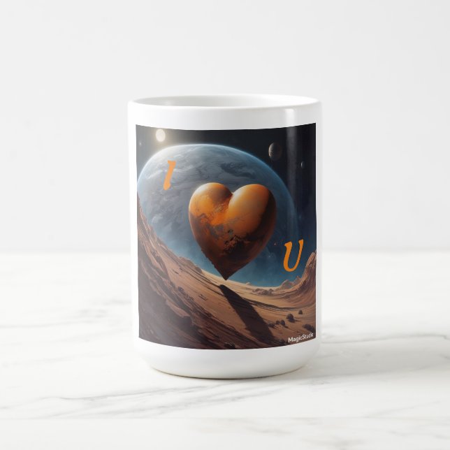 L'IA hors de ce monde Je t'aime Mug (Centre)