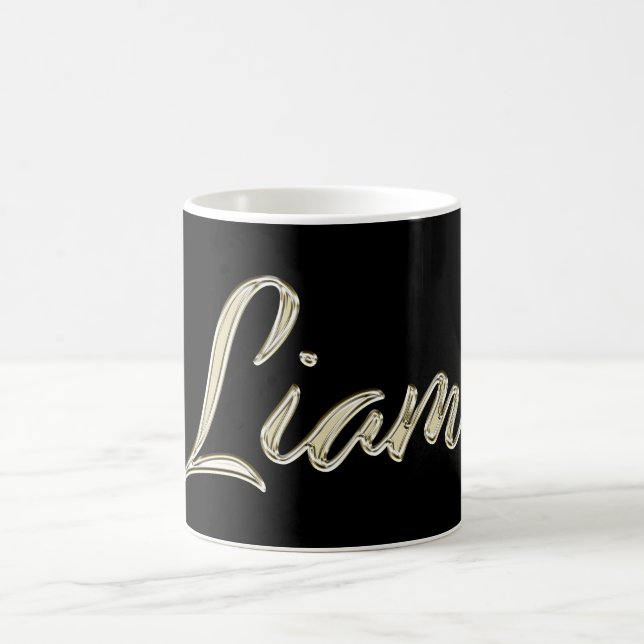 Liam Name whitegold Tasse Teetasse Cafeetasse (Centre)