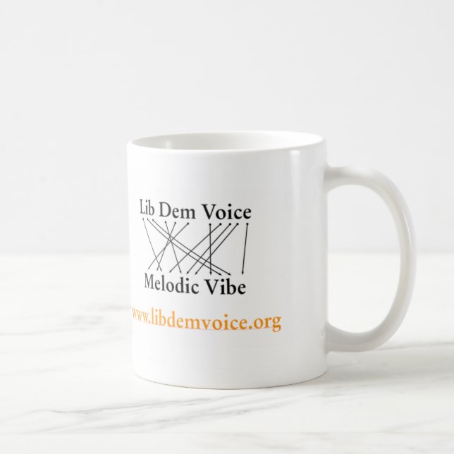Lib Dem expriment la tasse v2 (Droite)