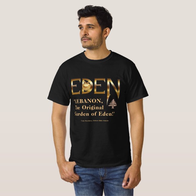 "Liban, le jardin d'Eden original" T-Shirt Pos (Devant entier)