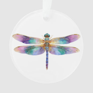 Libellule Colorée – Art de la Nature Iridescente