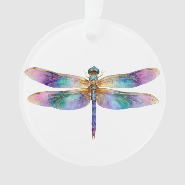 Libellule Colorée – Art de la Nature Iridescente (devant)