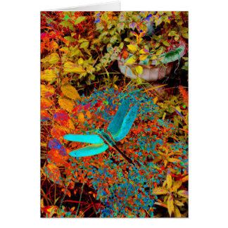Libellule turquoise