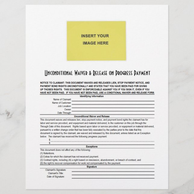 Libération sans condition de la paye Pro (Devant)