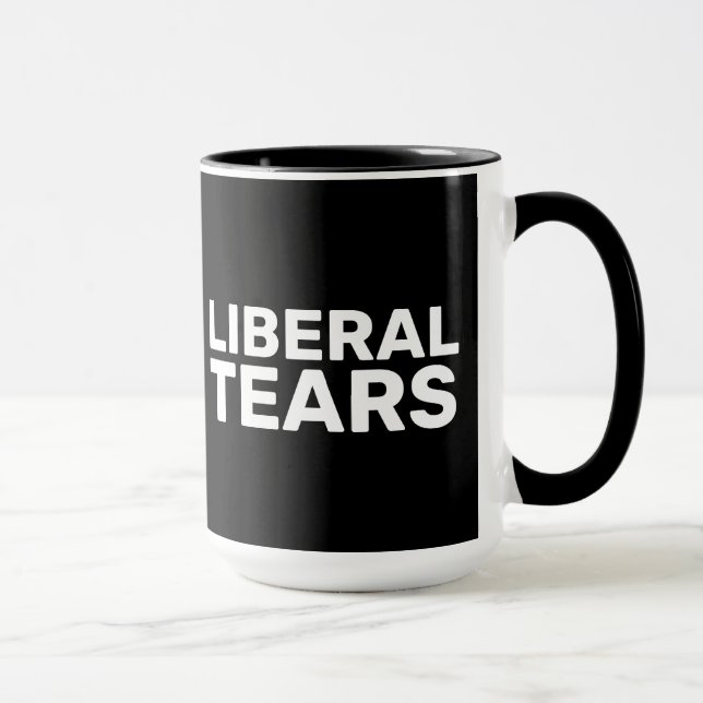 LIBÉRAUX LARMES FUNNY CAFÉ MUGS (Droite)