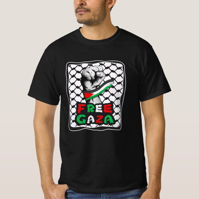 Libérez Gaza Palestine T-shirt (Devant)