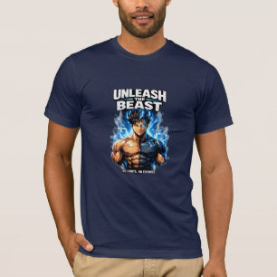 Libérez La Bête - T-Shirt Anime Power-Up pour la s