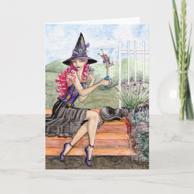 "Libérez" la carte de voeux vierge (Devant)