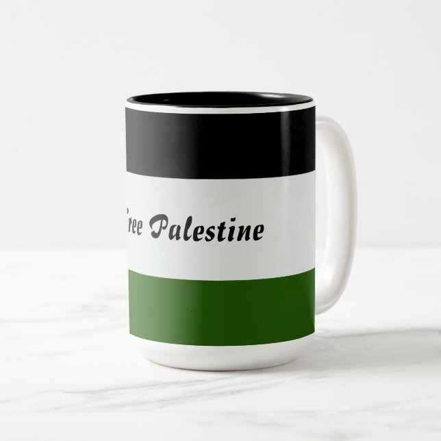 Libérez la Palestine Mug (Devant droit)