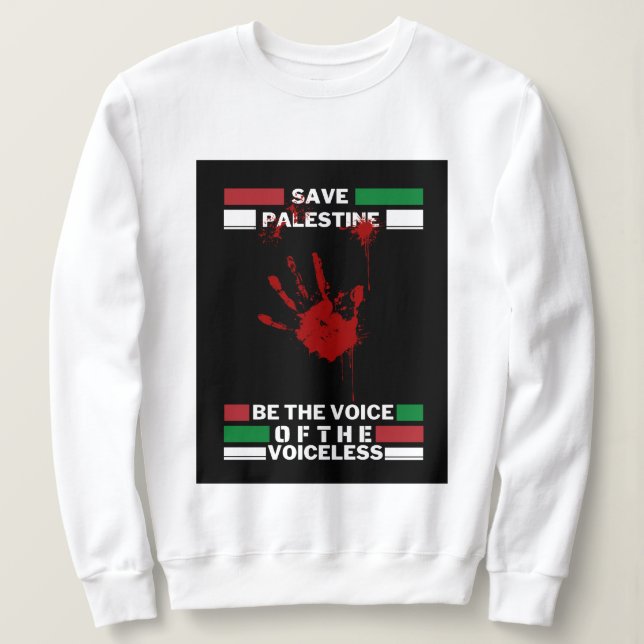 Libérez la sweatshirt des femmes de Palestine | Sa (Design devant)