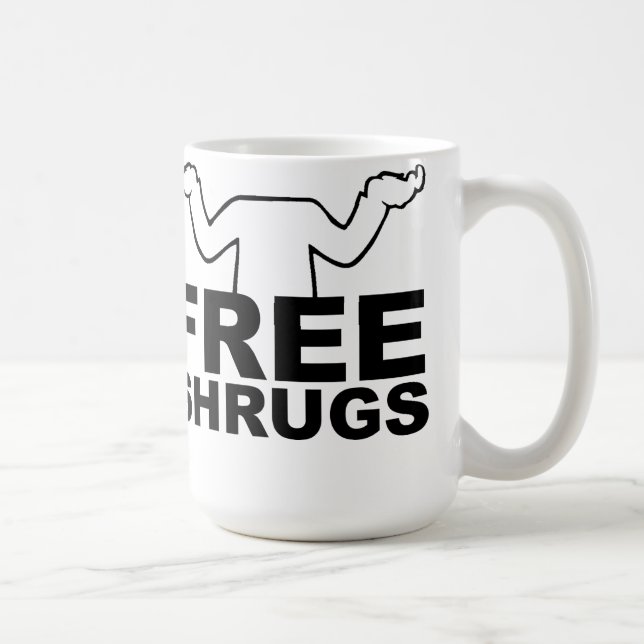 Libérez la tasse de Shrugs (Droite)