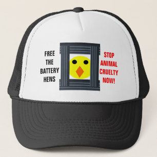 Libérez le Casquette des poules de batterie