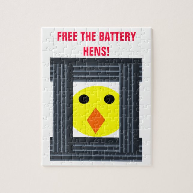 Libérez le puzzle des poules de batterie (Vertical)