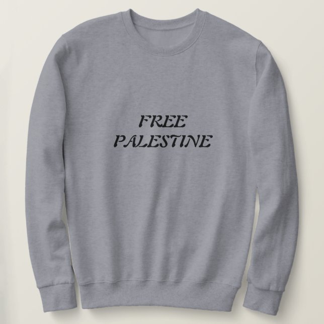 Libérez le sweatshirt palestinien (Design devant)