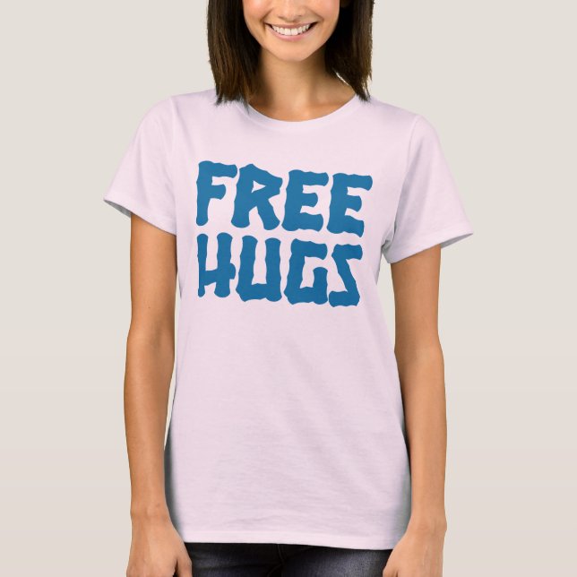 Libérez le T-shirt américain de raglan (Devant)