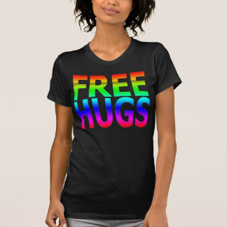 LIBÉREZ le T-shirt de l'arc-en-ciel des femmes