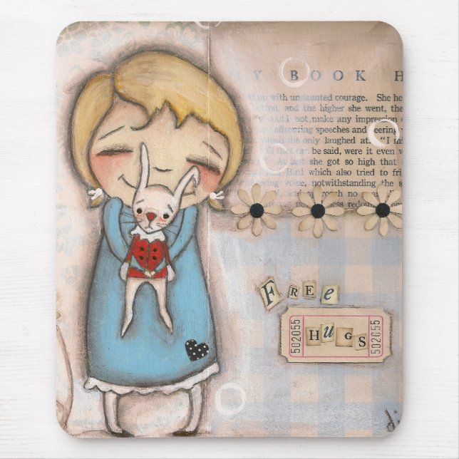 Libérez les étreintes - tapis de souris (Devant)