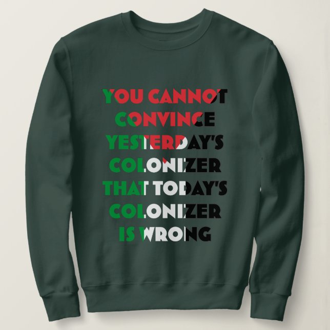 Libérez les Sweatshirts de Palestine - Sauvez Gaza (Design devant)