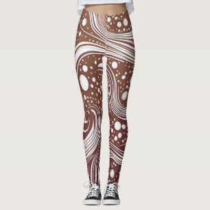 Libérez votre créativité : Leggings à motif funky